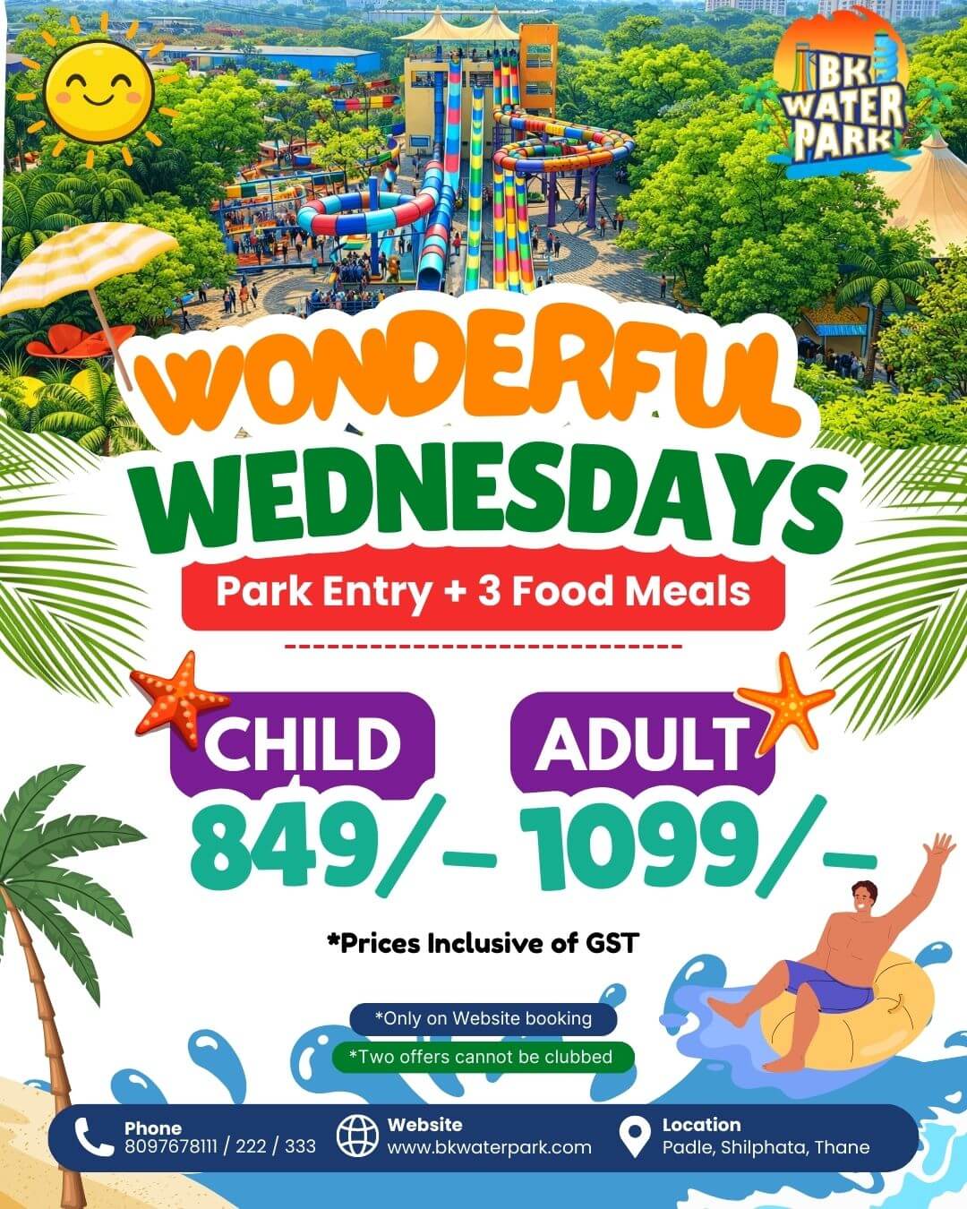 BK Waterpark Defence Offer